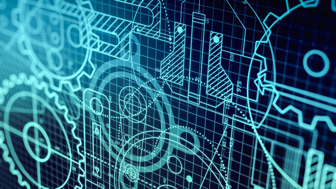 Engines working together on a digital network.